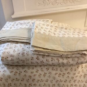 NWOT Martha Stewart 100% Flannel Sheet Set